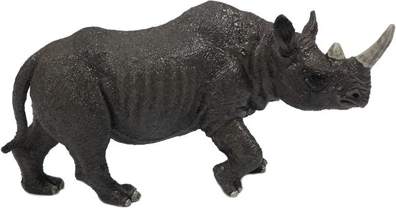 Speelfiguur - Neushoorn 12 cm från Pia Soft Toys i Grå – produktbild