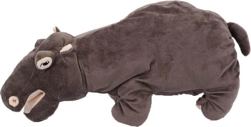 Speelfiguur - Nijlpaard 48 cm från Pia Soft Toys i Grå – produktbild