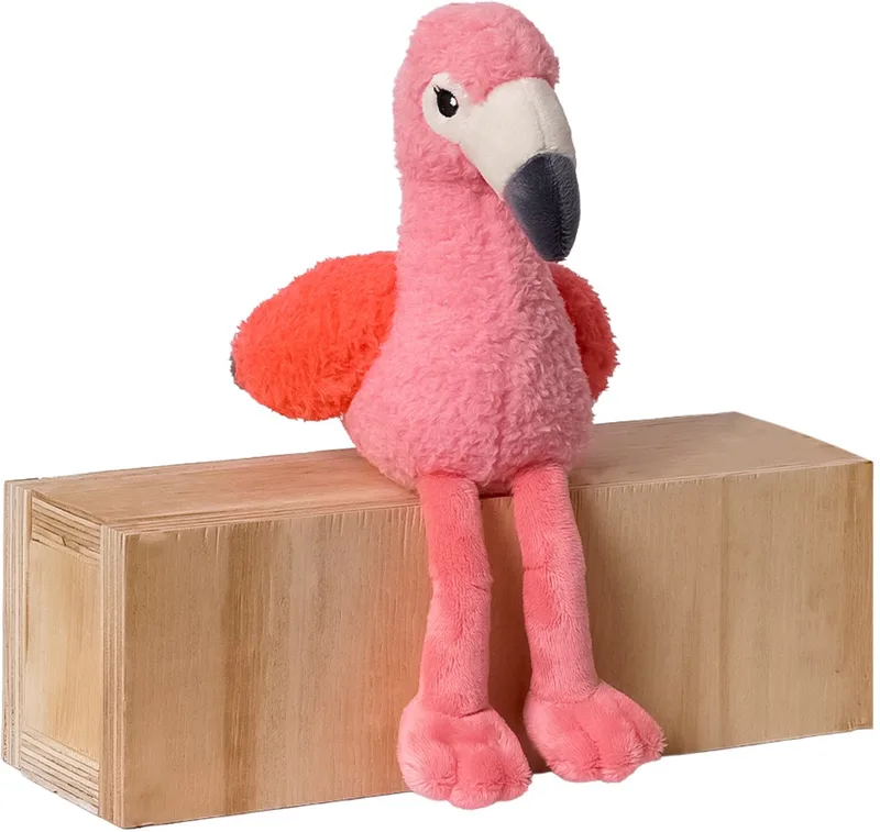 Speelgoedtopdeals - Pluche Knuffel - Famke Flamingo - 15cm från Pia Soft Toys i Rosa – produktbild