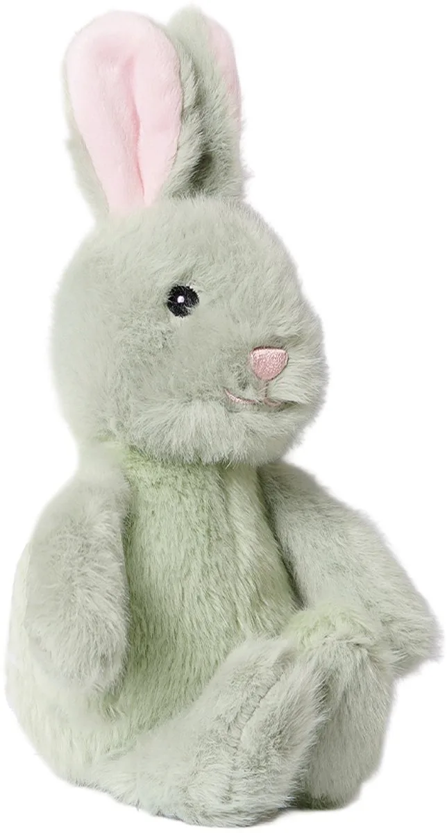Speelgoedtopdeals - Pluche Knuffel - Kiki Konijn 15 cm från Pia Soft Toys i Grön – produktbild