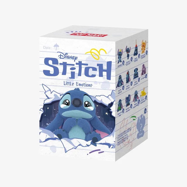 Disney Stitch – Little Emotions Series – Labubu – Blind Box 1 Stuk – Enkele doos – 100% Origineel – Mystery Collectible Figuur – Stitch knuffel – Exclusief – Welke trek jij? – Automatische kans op Secret Chase