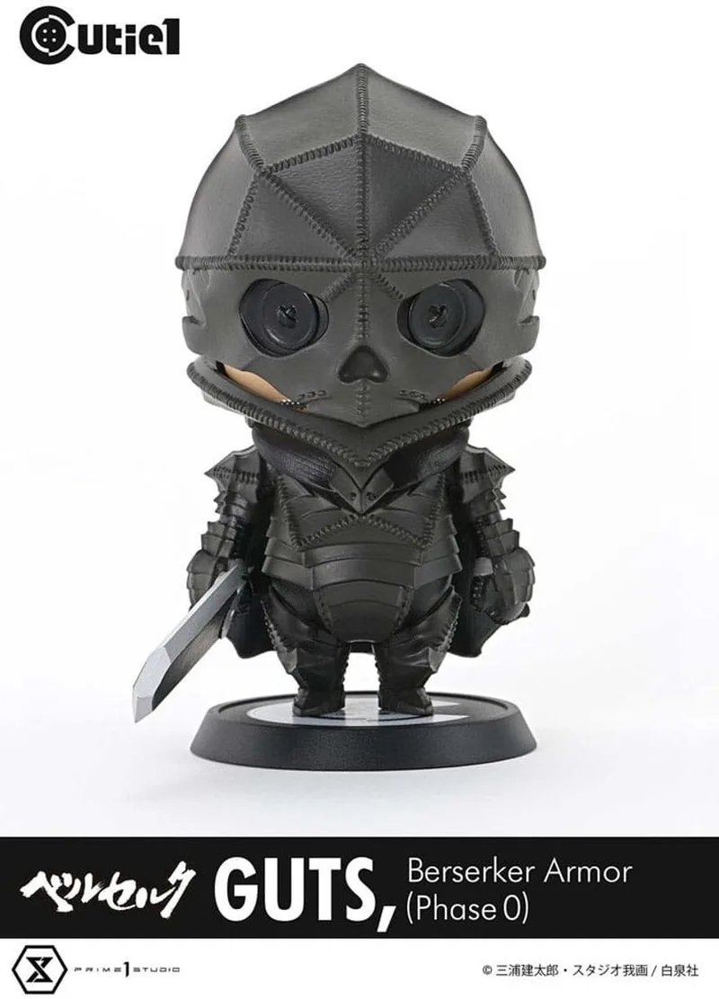 Berserk CuTie / Stropdas1 PVC Figure Guts Berserker Armor (Phase 0) 12 cm Beeld van Prime 1 Studio in Meerkleurig – productfoto