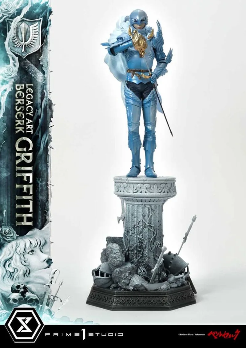 Berserk Legacy Art Kentaro Miura Statue Statue 1/6 Griffith 56 cm Beeld van Prime 1 Studio in Meerkleurig – productfoto