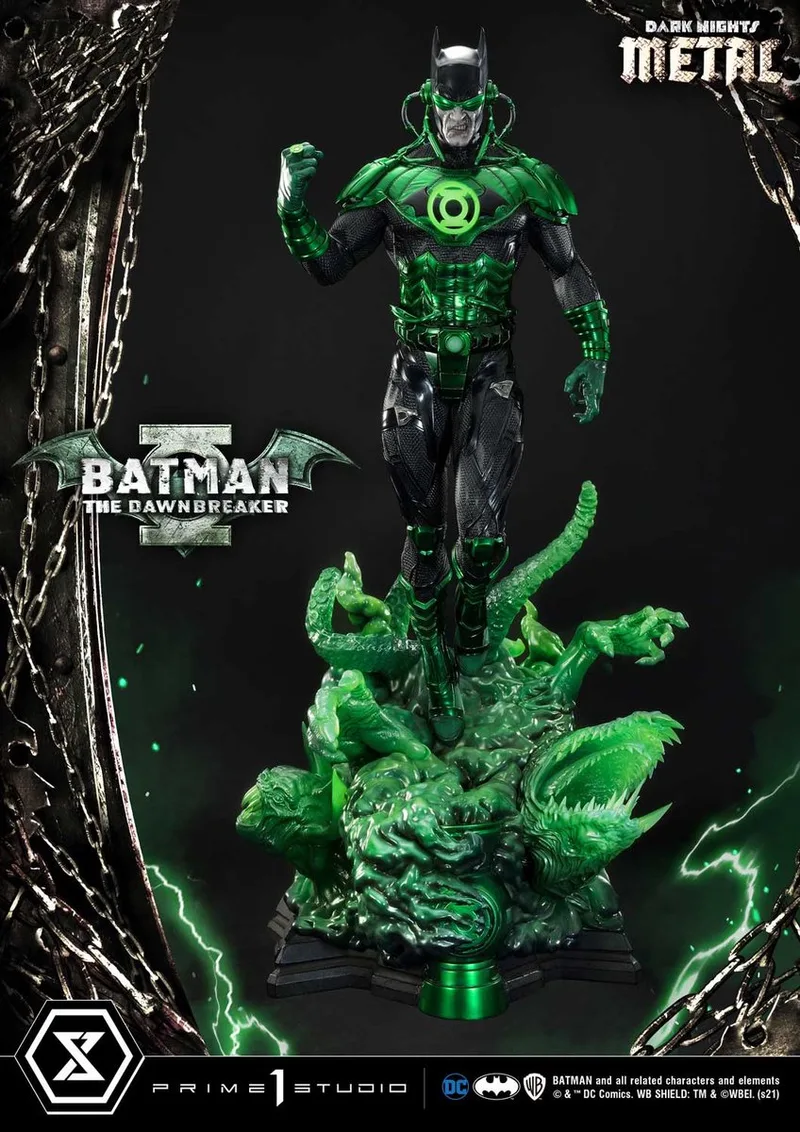 Dark Nights: Metal Statue 1/3 The Dawnbreaker 89 cm Beeld van Prime 1 Studio in Meerkleurig – productfoto