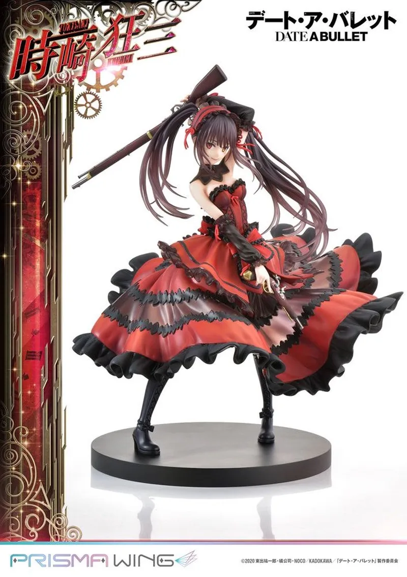 Date A Live Fragment: Date A Bullet Prisma Wing PVC Statue 1/7 Kurumi Tokisaki 27 cm Beeld van Prime 1 Studio in Meerkleurig – productfoto
