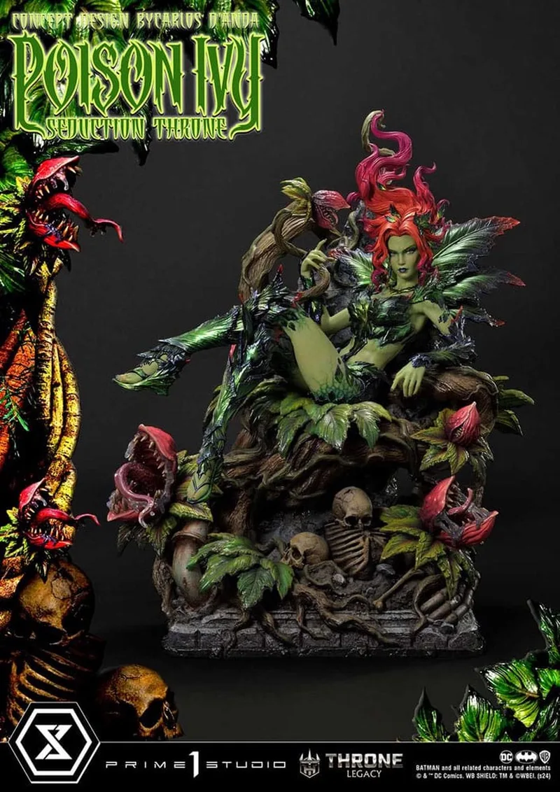 DC Comics Throne Legacy Collection Statue 1/4 Batman Poison Ivy Seduction Throne 55 cm Beeld van Prime 1 Studio in Meerkleurig – productfoto