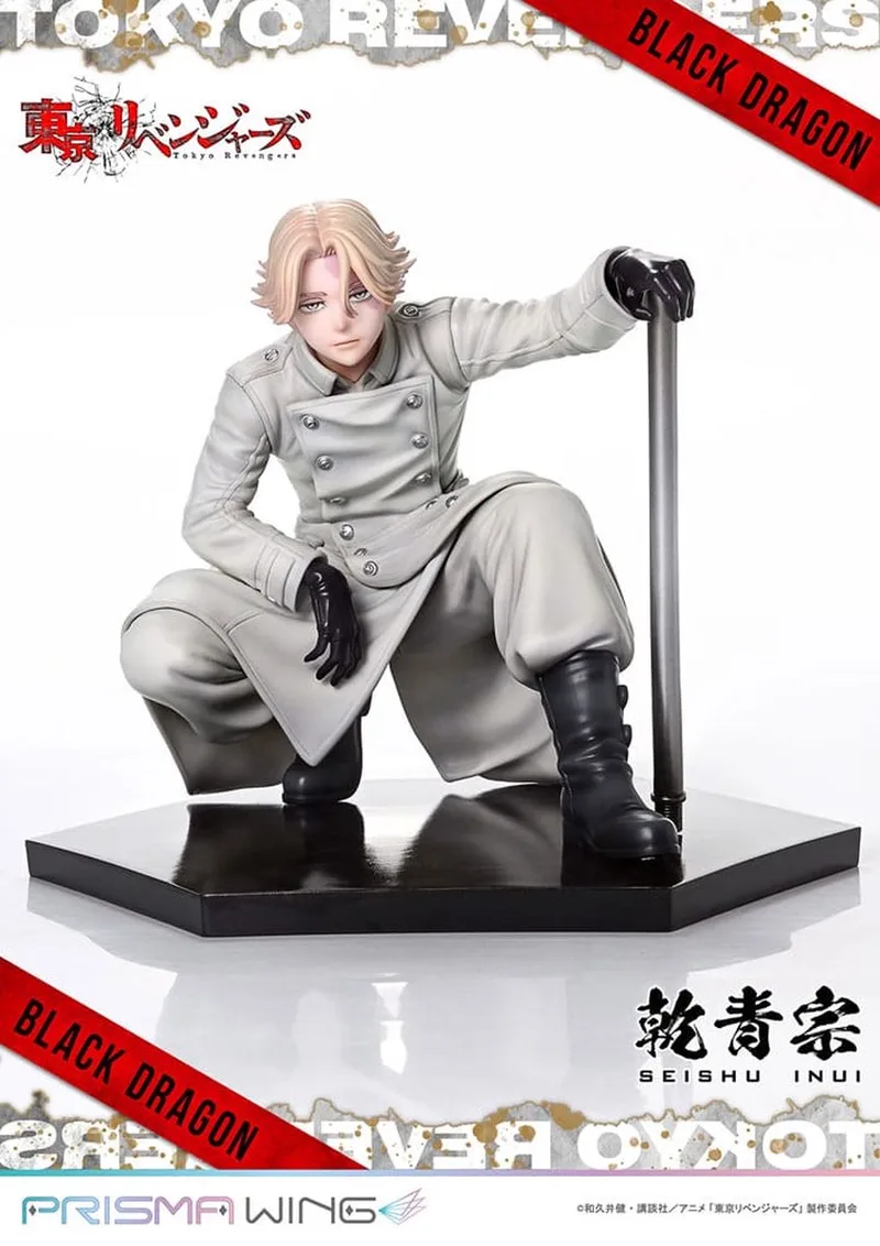 Tokyo Revengers Prisma Wing PVC Statue 1/7 Seishu Inui 14 cm Beeld by Prime 1 Studio in Multicolour – product photo
