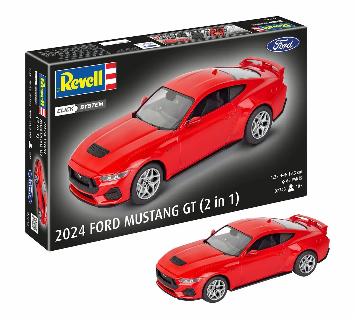 2024 Ford Mustang GT (easy-click) von Revell in Mehrfarbig – Produktfoto