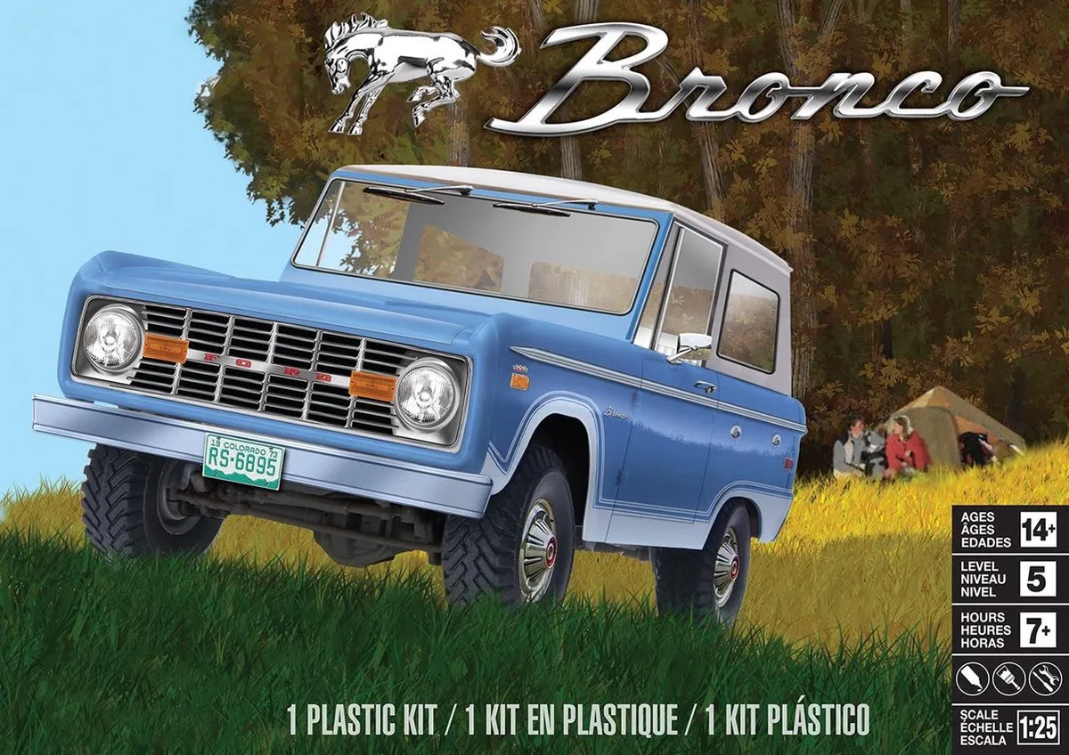 Modelbouwpakket Auto - 14320 Ford Car Plastic - 1:25 - Modelbouw van Revell in Meerkleurig – productfoto