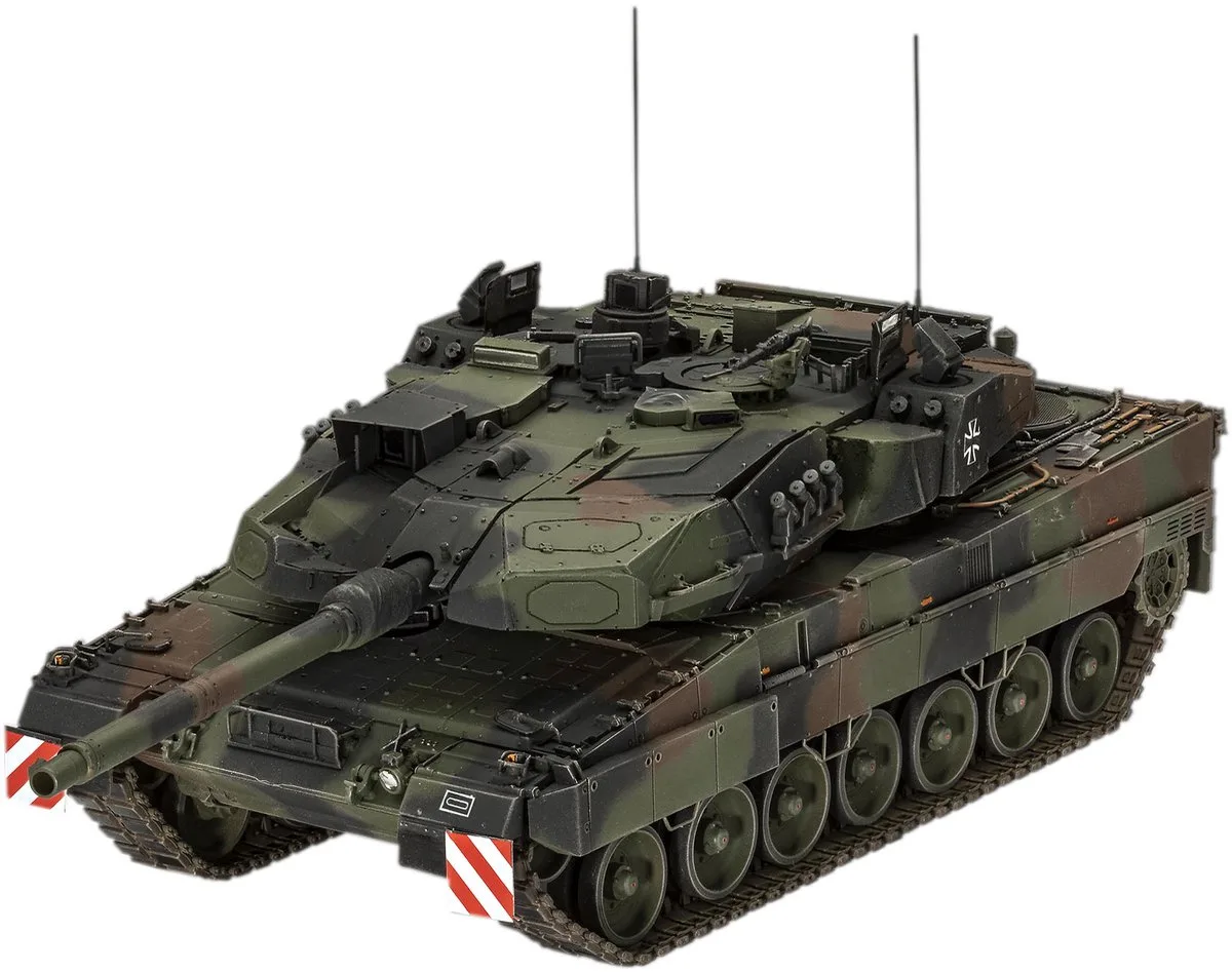 Modelbouwpakket Militaire voertuigen - 63360 Leopard 2A7A1 - Duitse Moderne Gevechtstank - Model Set Plastic - 1:35 - Modelbouw de Revell en Multicolore – photo produit