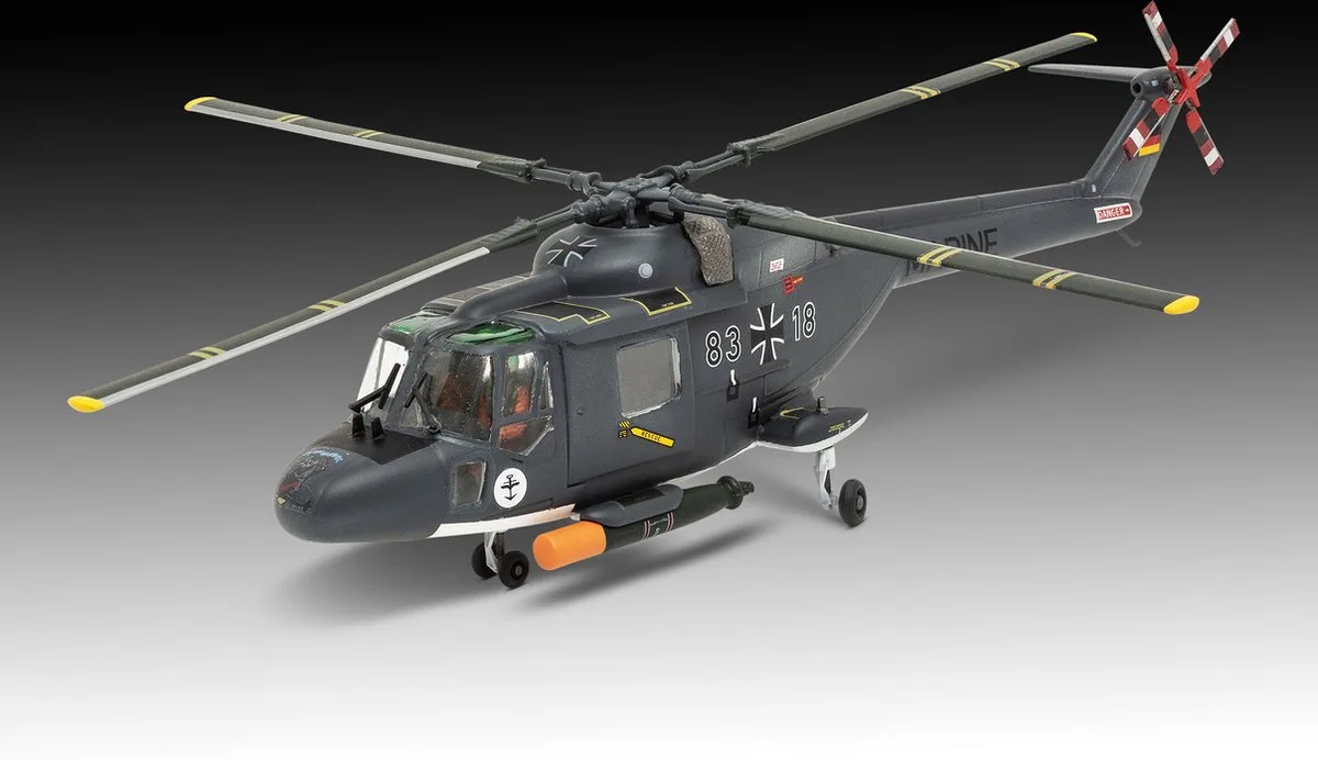 Modelbouwpakket Militaire voertuigen - 63805 Westland Lynx Mk.88 - Helikopter - Model Set Plastic - 1:72 - Modelbouw van Revell in Meerkleurig – productfoto