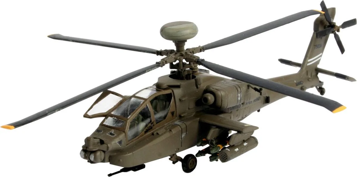 Modelbouwpakket Militaire voertuigen - 64046 AH-64D Longbow Apache - Model Set Plastic - 1:144 - Modelbouw van Revell in Meerkleurig – productfoto
