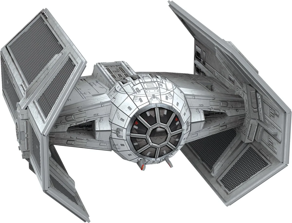 Modelbouwpakket Ruimtevaart - 00318 Star Wars Imperial TIE Advanced X Karton van Revell in Meerkleurig – productfoto