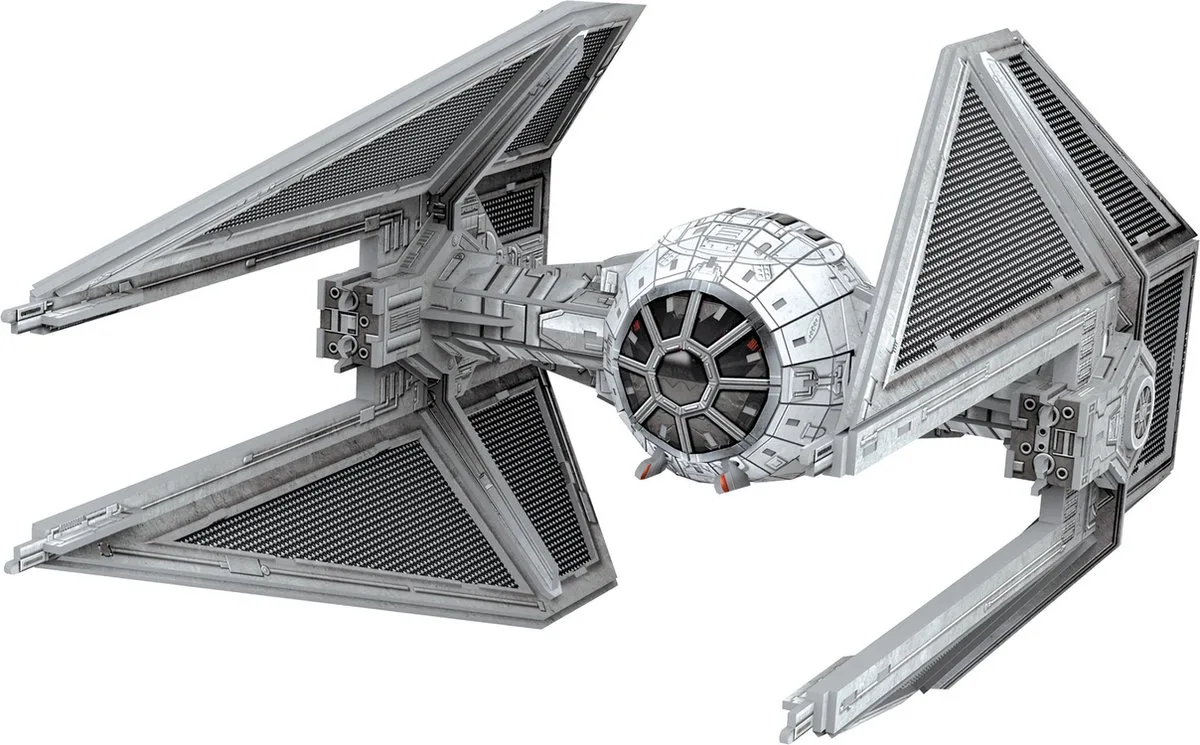 Modelbouwpakket Ruimtevaart - 00319 Star Wars Imperial TIE Interceptor Karton van Revell in Meerkleurig – productfoto