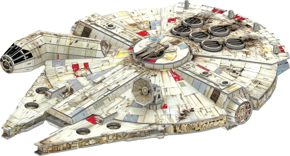 Modelbouwpakket Ruimtevaart - 00323 Star Wars Millennium Falcon Karton van Revell in Meerkleurig – productfoto