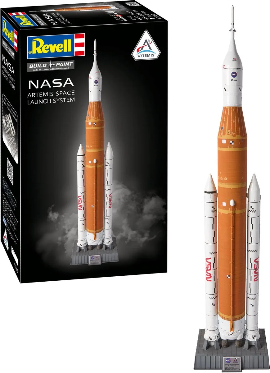 Modelbouwpakket Ruimtevaart - 03760 NASA Artemis Sp Launch System (ALS) - Amerikaanse Raket Plastic - 1:144 - Modelbouw van Revell in Meerkleurig – productfoto
