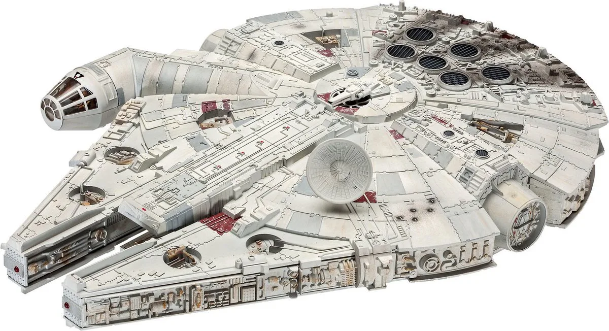 Modelbouwpakket Ruimtevaart - 06718 Star Wars Millennium Falcon Plastic - 1:72 - Modelbouw van Revell in Meerkleurig – productfoto