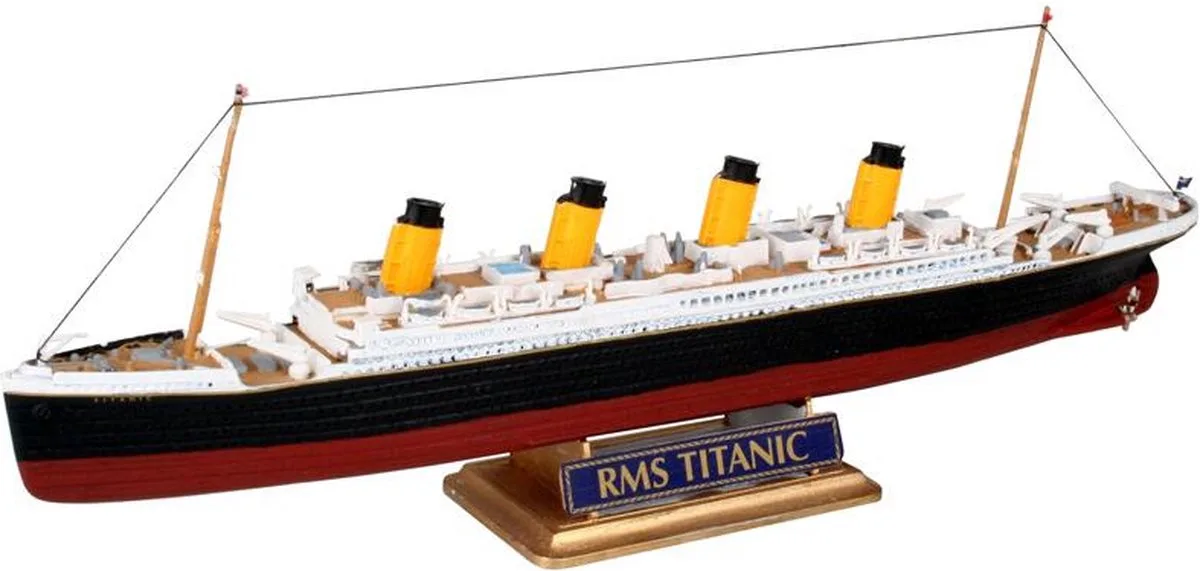 Modelbouwpakket Schepen - 05804 R.M.S. Titanic Plastic - 1:1200 - Modelbouw van Revell in Meerkleurig – productfoto