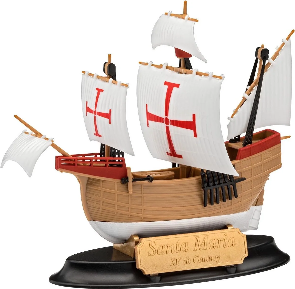 Modelset Easy-Click System Santa Maria van Revell in Bruin – productfoto