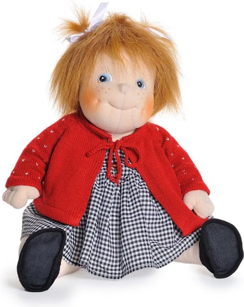 babypop Anna Kindy Original 50cm by Rubens Barn in Red – product photo