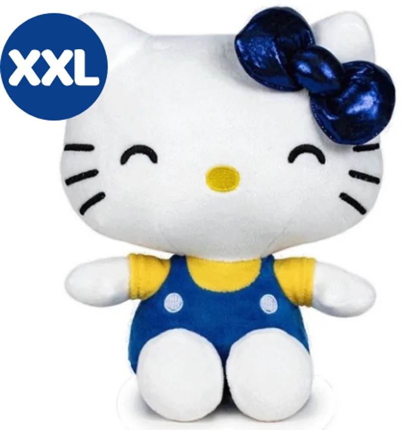 (Blauw) Pluche Knuffel XXL 80 cm van Sanrio in Meerkleurig – productfoto