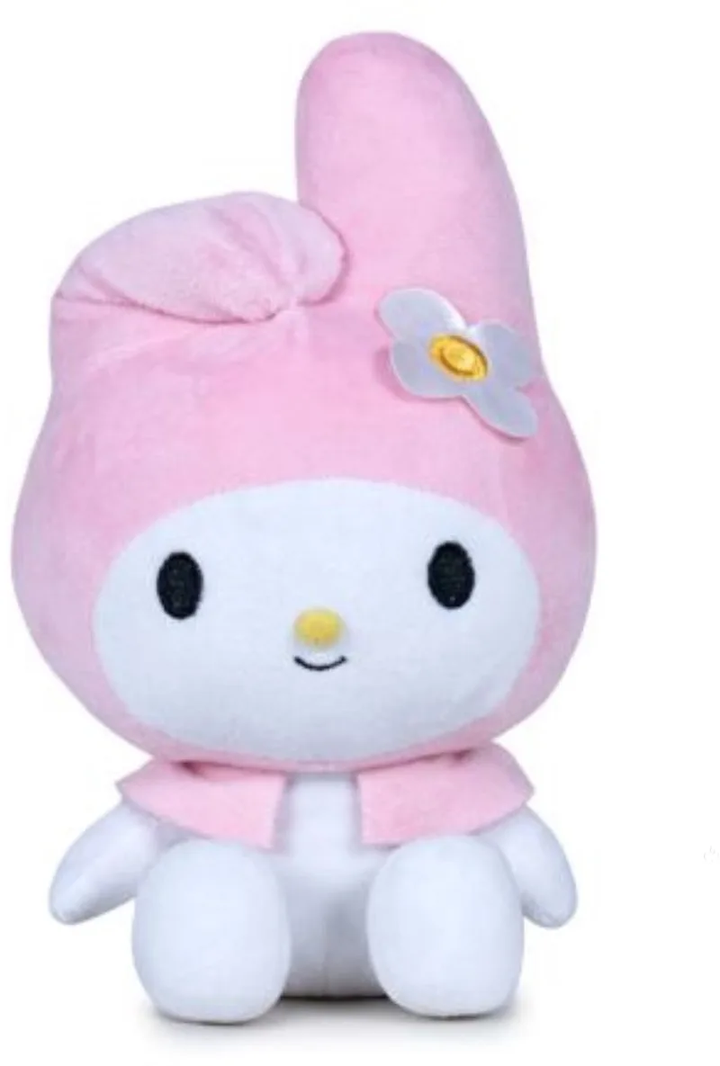 & Friends knuffel Melody 25 cm van Sanrio in Roze – productfoto