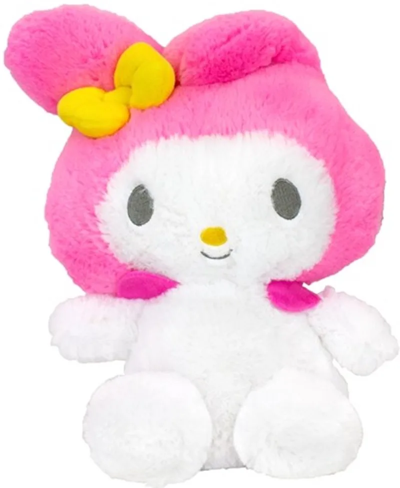 Melody Hello Kitty Fluffy Pluche Knuffel 35 cm - Speelgoed Knuffels voor Kinderen Meisjes - Kat Cat Kitten Plush Toy de Sanrio en Rose – photo produit