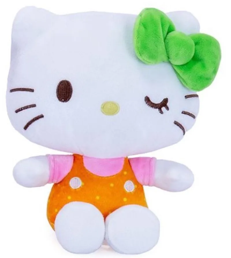 met Geur Pluche Knuffel 20 cm - Speelgoed Knuffels voor Kinderen Jongens Meisjes - Unieke Knuffels met Geur by Sanrio in Mandarijn – product photo