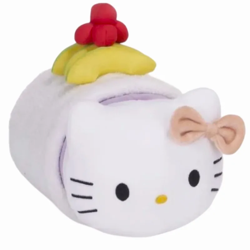(Paars) Sushi Roll Pluche Knuffel 25 cm van Sanrio in Meerkleurig – productfoto