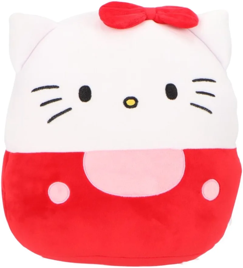 Squishy 22 cm - Knuffel - Zachte stof - Rood van Sanrio in Meerkleurig – productfoto