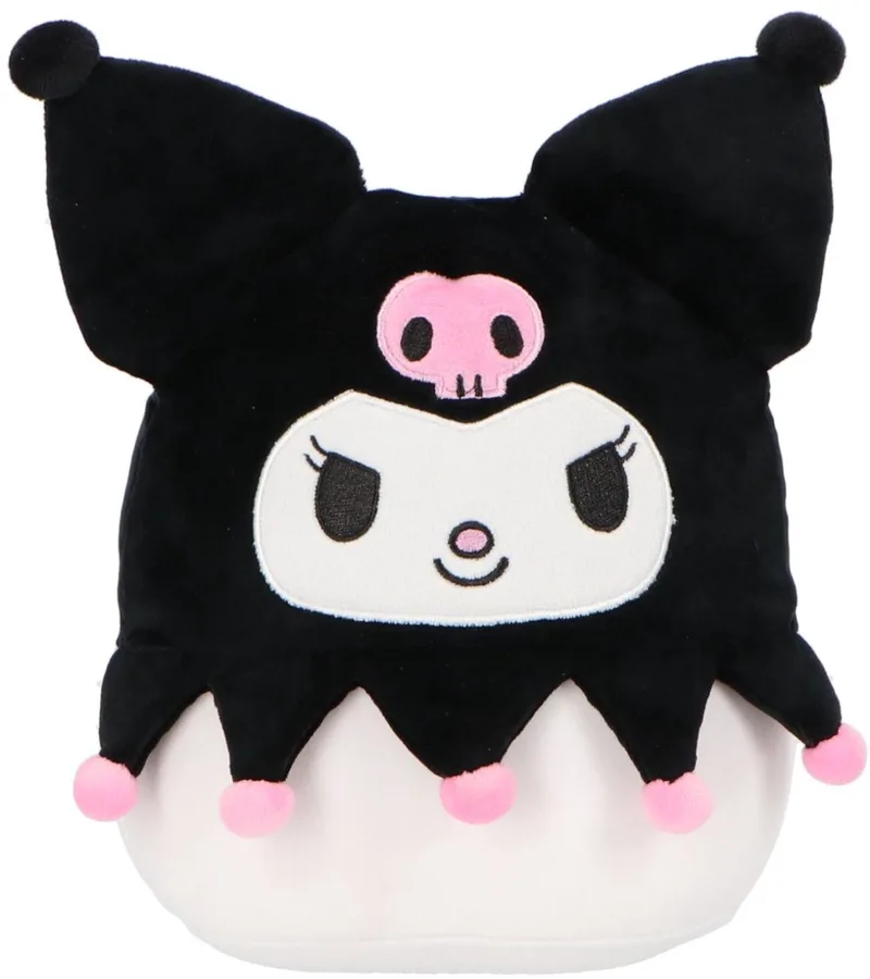 Squishy 32 cm - Knuffel - Zachte stof - Zwart van Sanrio in Meerkleurig – productfoto