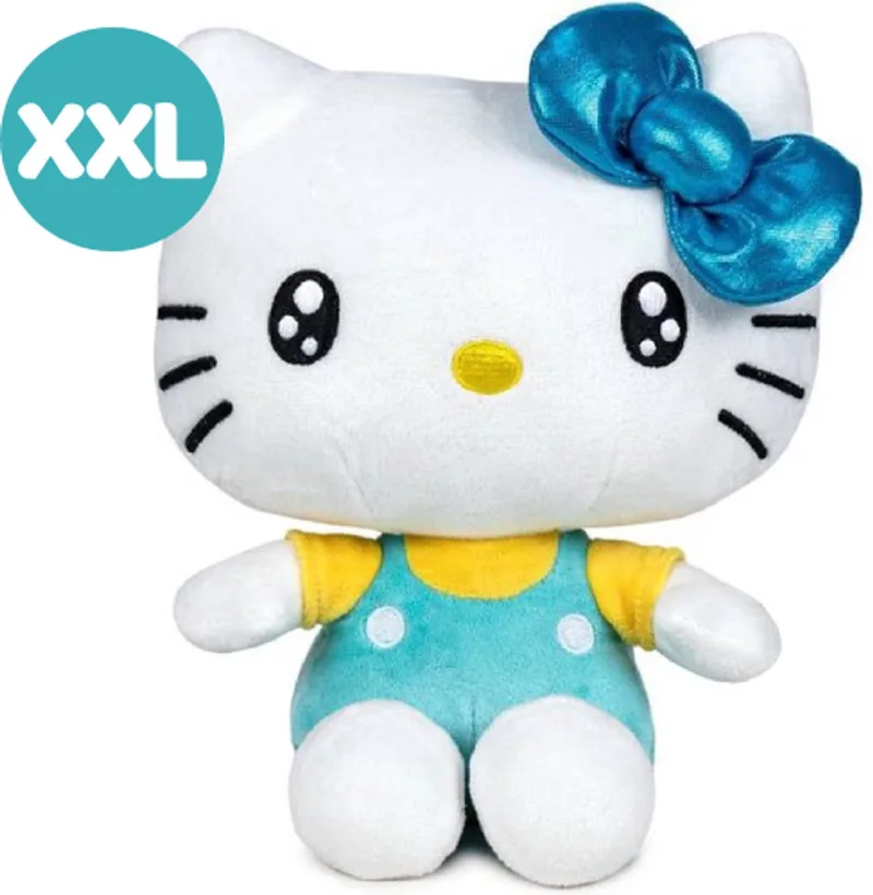 (Turquoise) Pluche Knuffel XXL 80 cm fra Sanrio i Flerfarvet – produktbillede