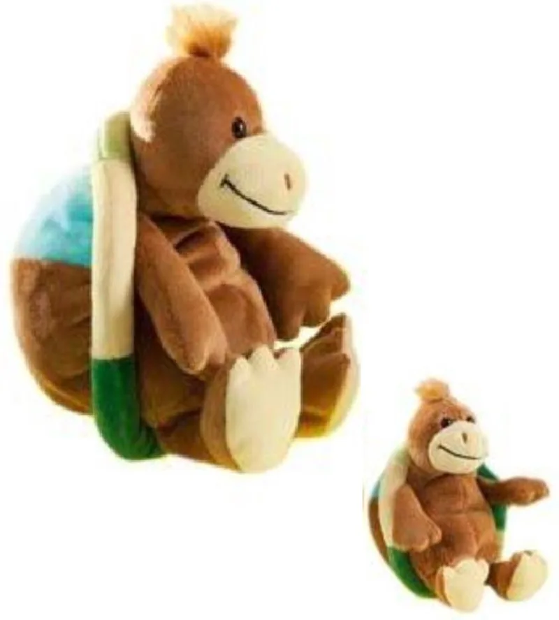 Knuffel Schildpad 17 cm - Pluche - Zacht - Compact formaat från Schaffer i Flerfärgad – produktbild