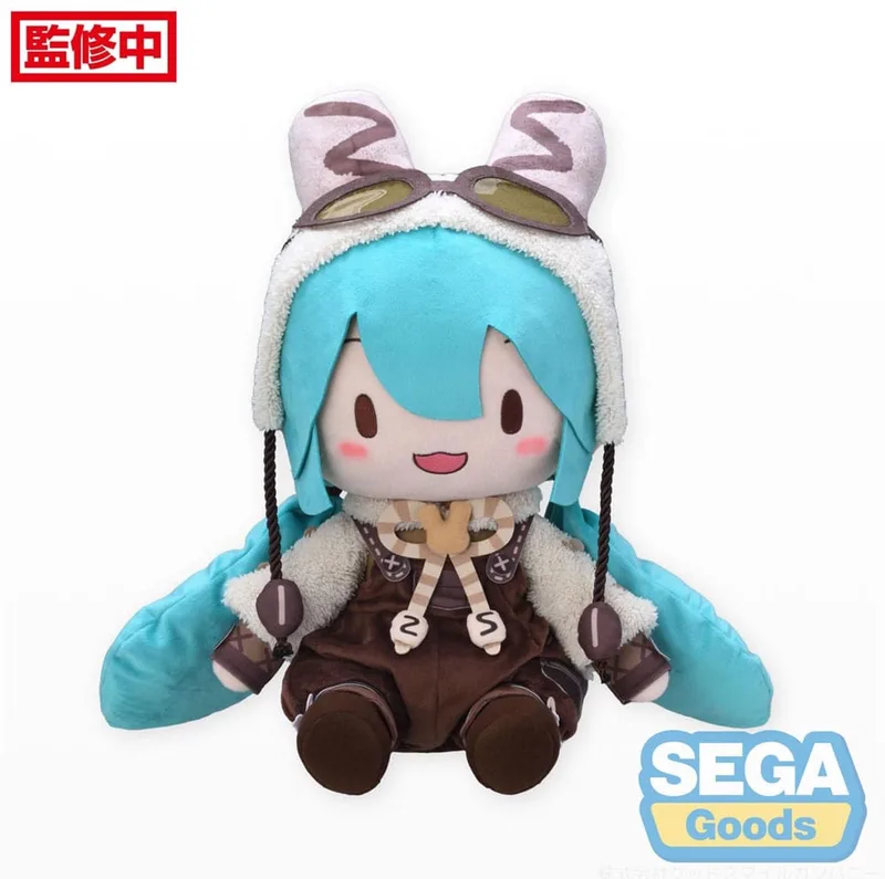 Character Vocal Series 01: Hatsune Miku Fuwa Petit Knuffel Figure Hatsune Miku Marshmallow Hot Cocoa Ver. LL 45 cm Knuffeles van Sega in Meerkleurig – productfoto