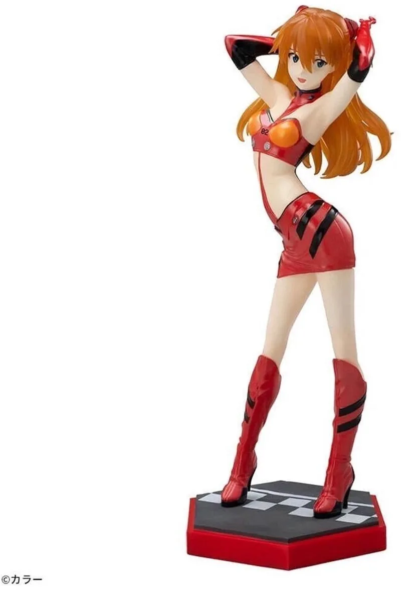 Evangelion Racing - Luminasta - Pit Walk Ver. - Asuka Shikinami Langley Figuur van Sega in Rood – productfoto