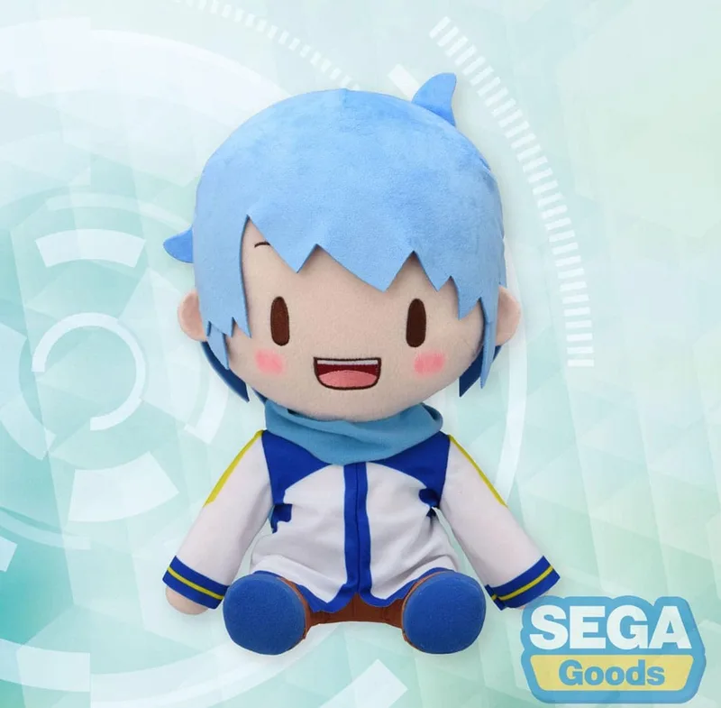 Hatsune Miku - Kaito - Series Fuwa - Plush Figure - Anime - Knuffel - 32 cm van Sega in Blauw – productfoto