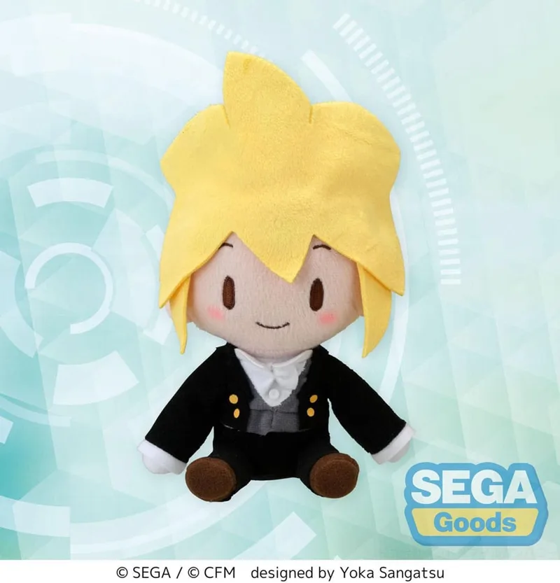 Hatsune Miku: Project DIVA Arcade Future Tone Fuwa Petit Plush Figure Kagamine Len Butler Ver. (EX) 16 cm plush van Sega in Geel – productfoto