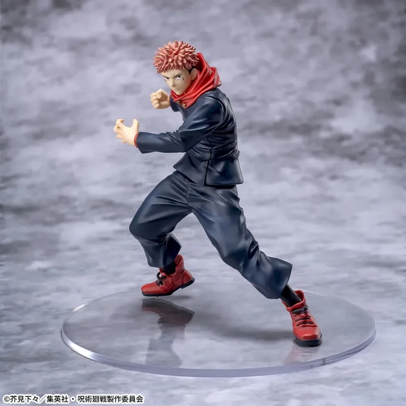Jujutsu Kaisen - Yuji Itadori 5th Anniversary Luminasta Figure (Round1 Exclusive) van Sega in Rood – productfoto
