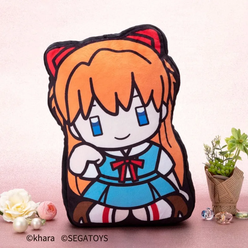 Neon Genesis Evangelion 2D Knuffel Figure Asuka Langley Soryu 32 cm Knuffeles van Sega in Meerkleurig – productfoto