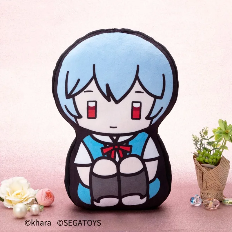 Neon Genesis Evangelion 2D Knuffel Figure Rei Ayanami 32 cm Knuffeles van Sega in Meerkleurig – productfoto