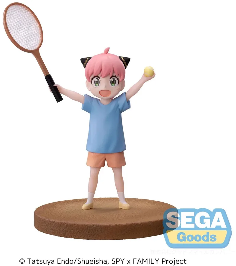 Spy x Family - Anya Forger Tennis Ver. - Luminasta Figure van Sega in Blauw – productfoto
