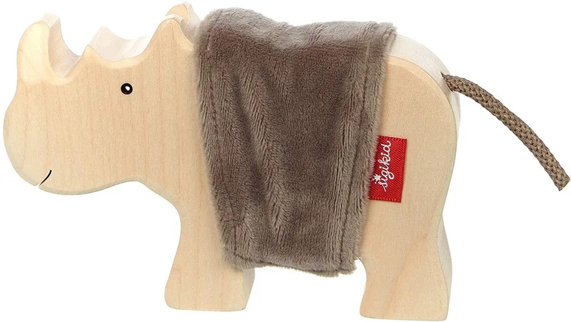 Houten speelfiguur neushoorn by Sigikid in Hout – product photo