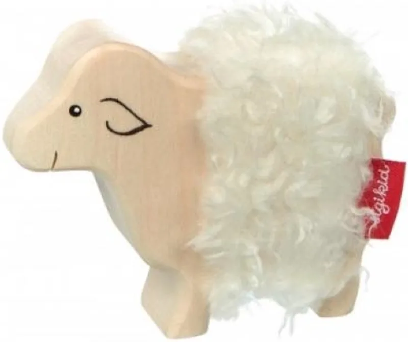 Houten speelfiguur schaap by Sigikid in Multicolour – product photo