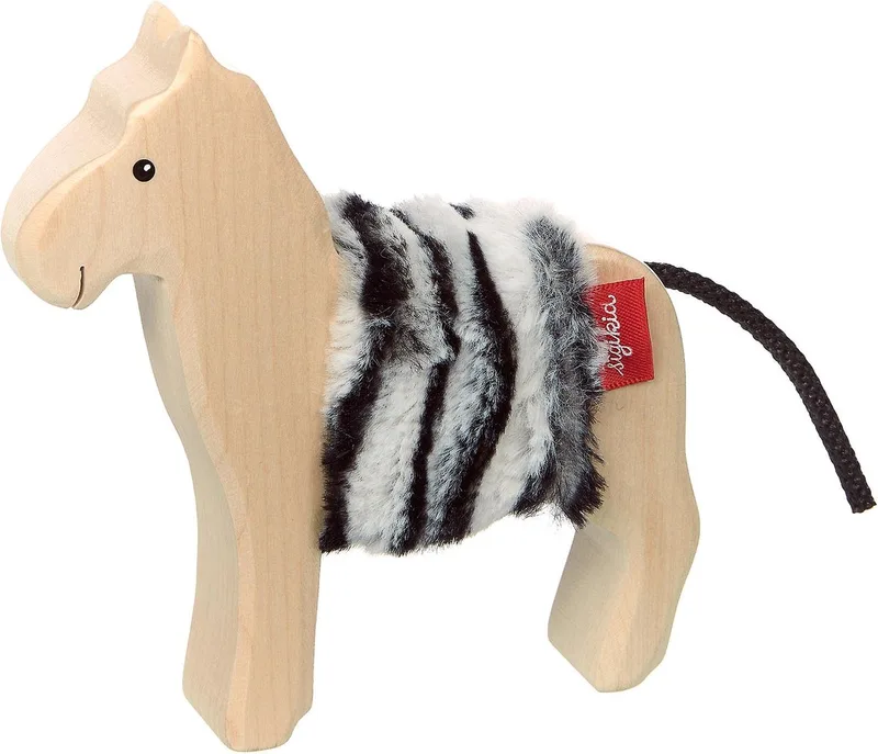 Houten speelfiguur zebra by Sigikid in Multicolour – product photo