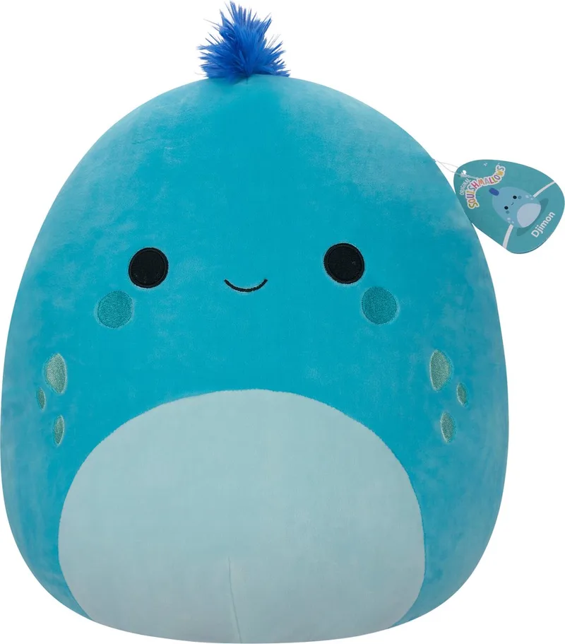 Djimon - Cyan Blue Iguana W/Blue Hair 40cm Plush van Squishmallows in Turquoise – productfoto