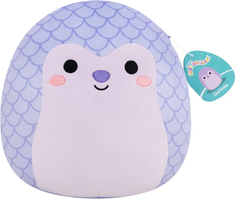 Medium Plush 30cm Dorinda - Lavender Pangolin van Squishmallows in Meerkleurig – productfoto