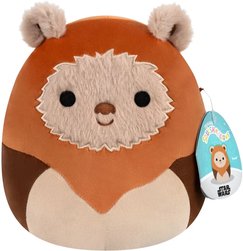Star Wars - Little Plush - Ewok - 20 cm Plush by Squishmallows in Multicolour – product photo