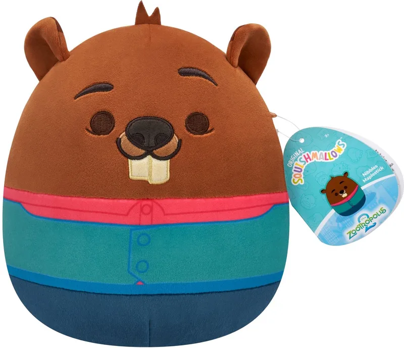 Zootopia - Nibbles Maplestick - 20cm pluche van Squishmallows in Meerkleurig – productfoto