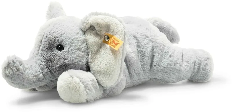 Elna Elephant 28cm Light Grey van Steiff in Grijs – productfoto