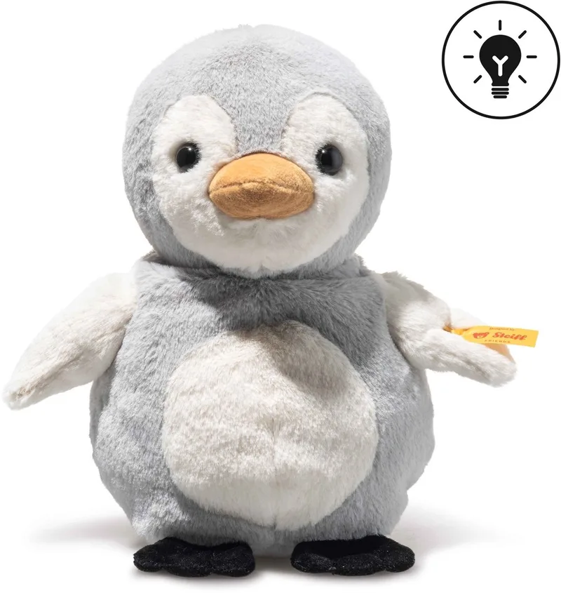 Light at Night Lio Pinguin 22 cm Light Grey by Steiff in Multicolour – product photo